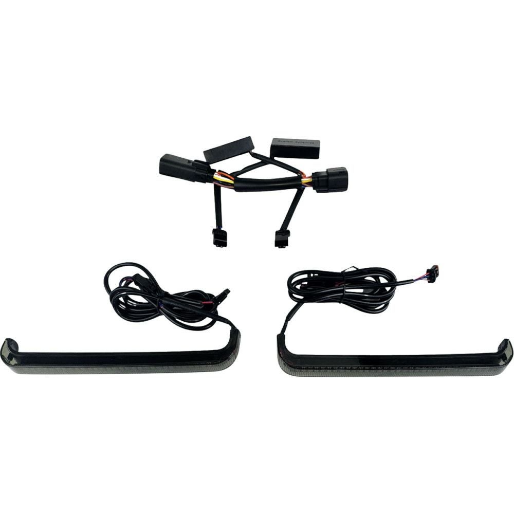 2024以降 ロードグライド、ストリートグライド ロープロファイル・サドルバッグライト Custom Dynamics