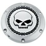 スカル＆チェーンコレクション　ダービーカバー　ＸＬ用-01