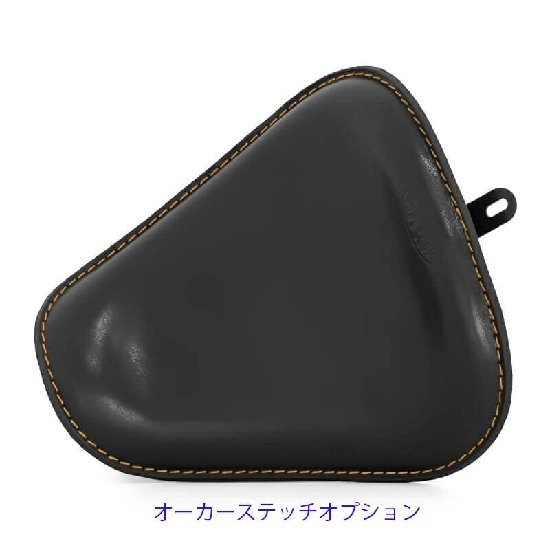 Solo Low レザーシート (ブラック) スポーツスター19