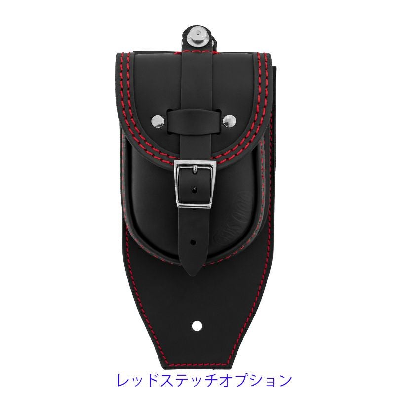 Smart レザー タンクバッグ (ブラック) TCソフテイル7