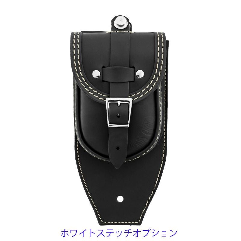 Smart レザー タンクバッグ (ブラック) TCソフテイル9