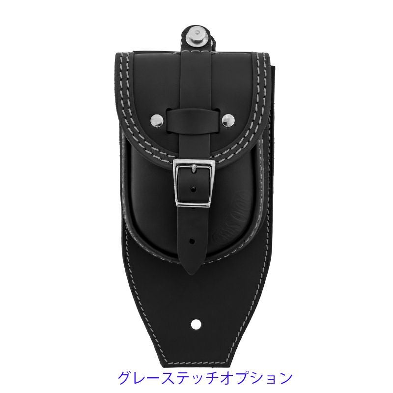 Smart レザー タンクバッグ (ブラック) TCソフテイル10