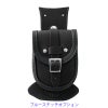 Slim Smart レザー タンクバッグ (ブラック) TCソフテイル9