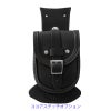 Slim Smart レザー タンクバッグ (ブラック) TCソフテイル12