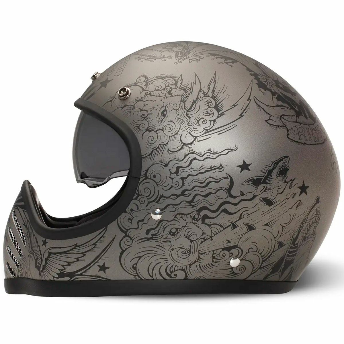 DMD SEVENTY SEVEN コレクション フルフェイスヘルメット SAILOR（セーラー）デザイン