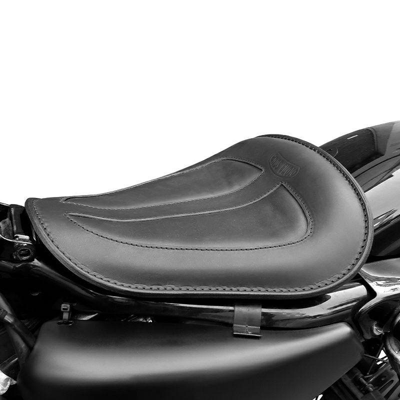 dhカスタム スプリングシートキット スポーツスター用 ブラック