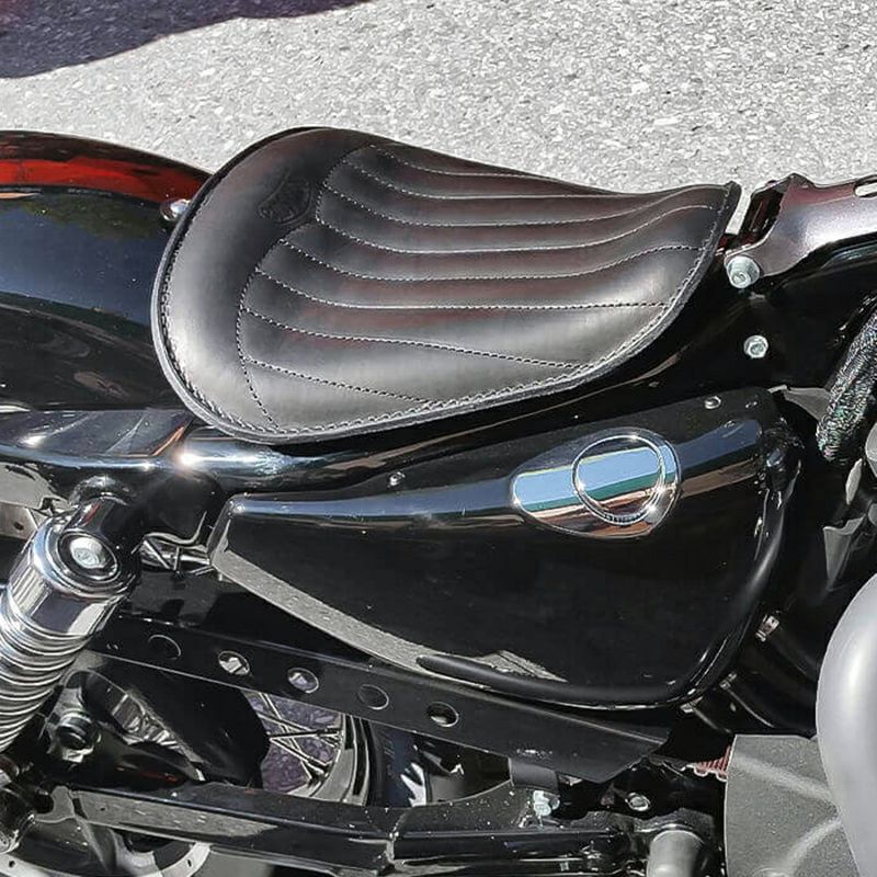 Solo Low Trapuntata レザーシート (ブラック)3