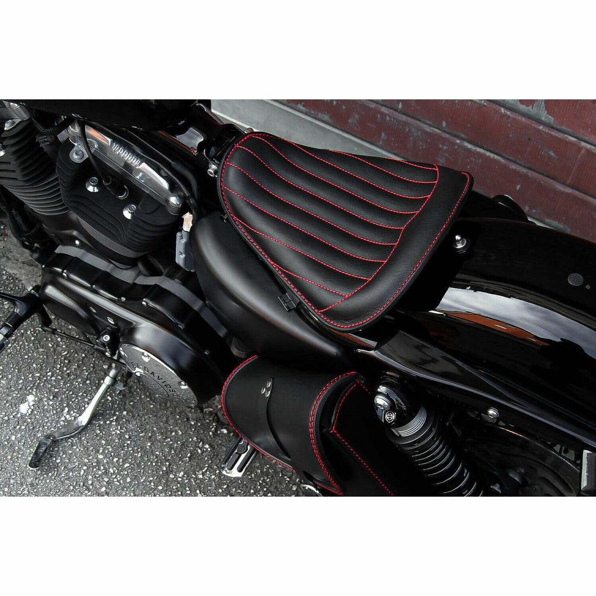 Solo Low Trapuntata レザーシート (ブラック)7