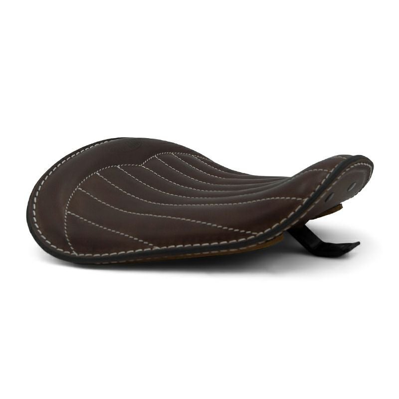 Solo Low Trapuntata レザーシート (ダークブラウン)9