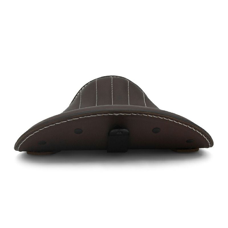 Solo Low Trapuntata レザーシート (ダークブラウン)10