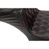 Le Pera ラペラ TailWhip ロングレッグシート レッドダブルダイアモンドステッチ 2024以降 FLHX FLTRX