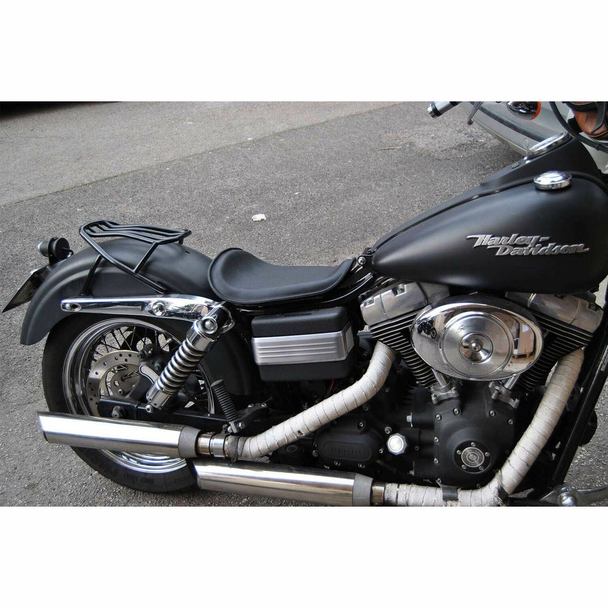 Dyna Low レザーシート (ブラック)4