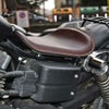 Dyna Low レザーシート (ダークブラウン)