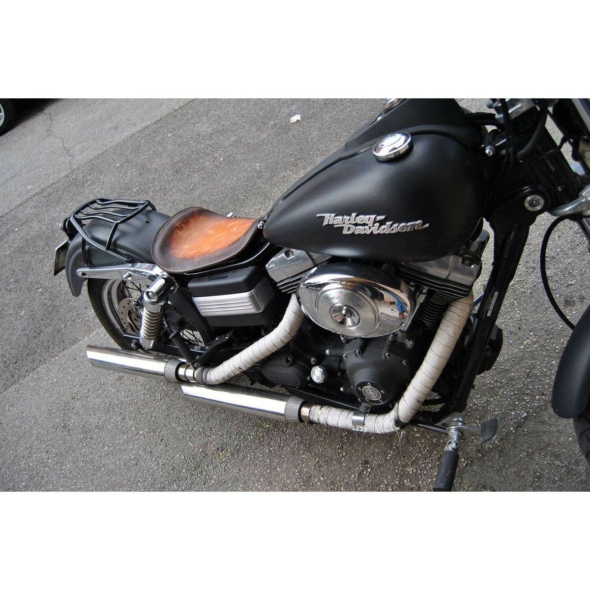 Dyna Low レザーシート (ディストレスト・ツートーン)3