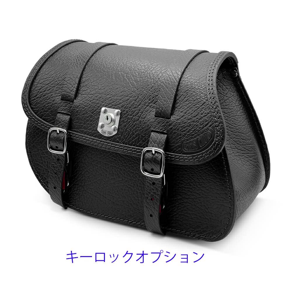 PROG レザーサドルバッグ 19L (リンクルレザー)4