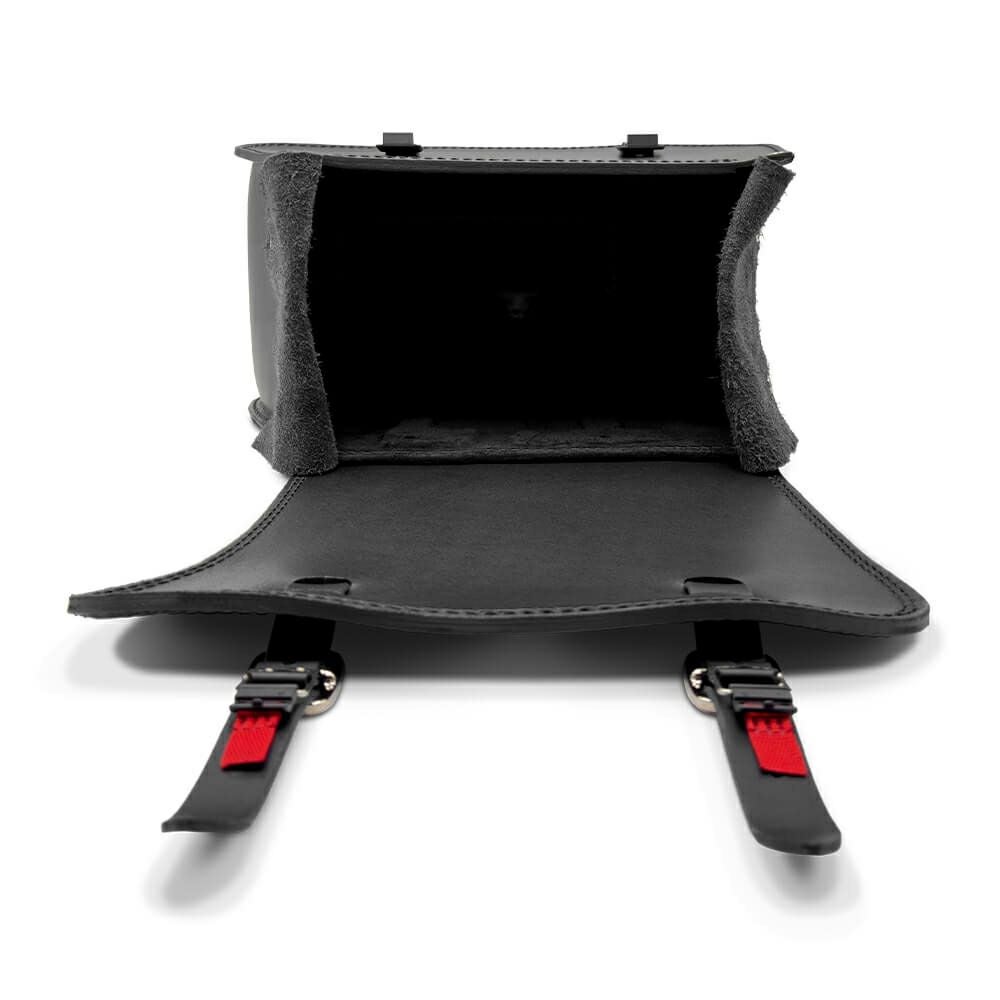 PROG レザーサドルバッグ 19L (ブラック)6