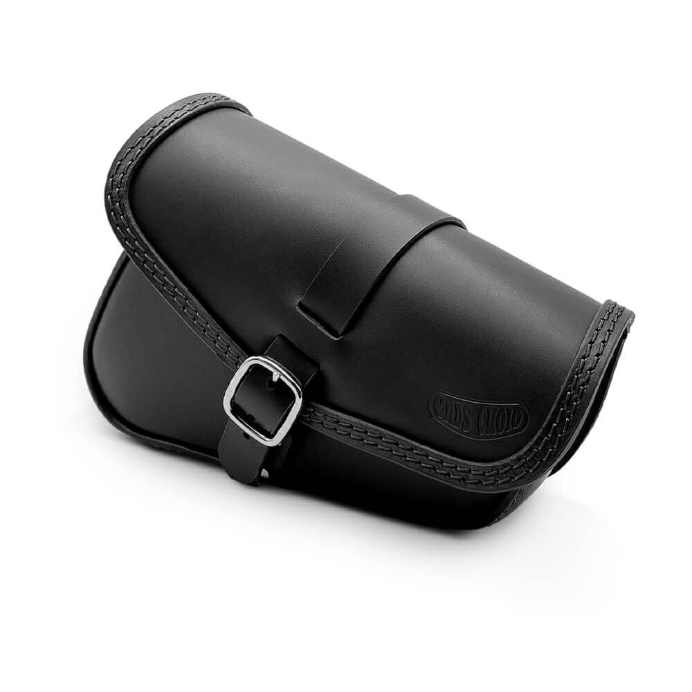 Fusion レザーサドルバッグ 3.5L (ブラック)6