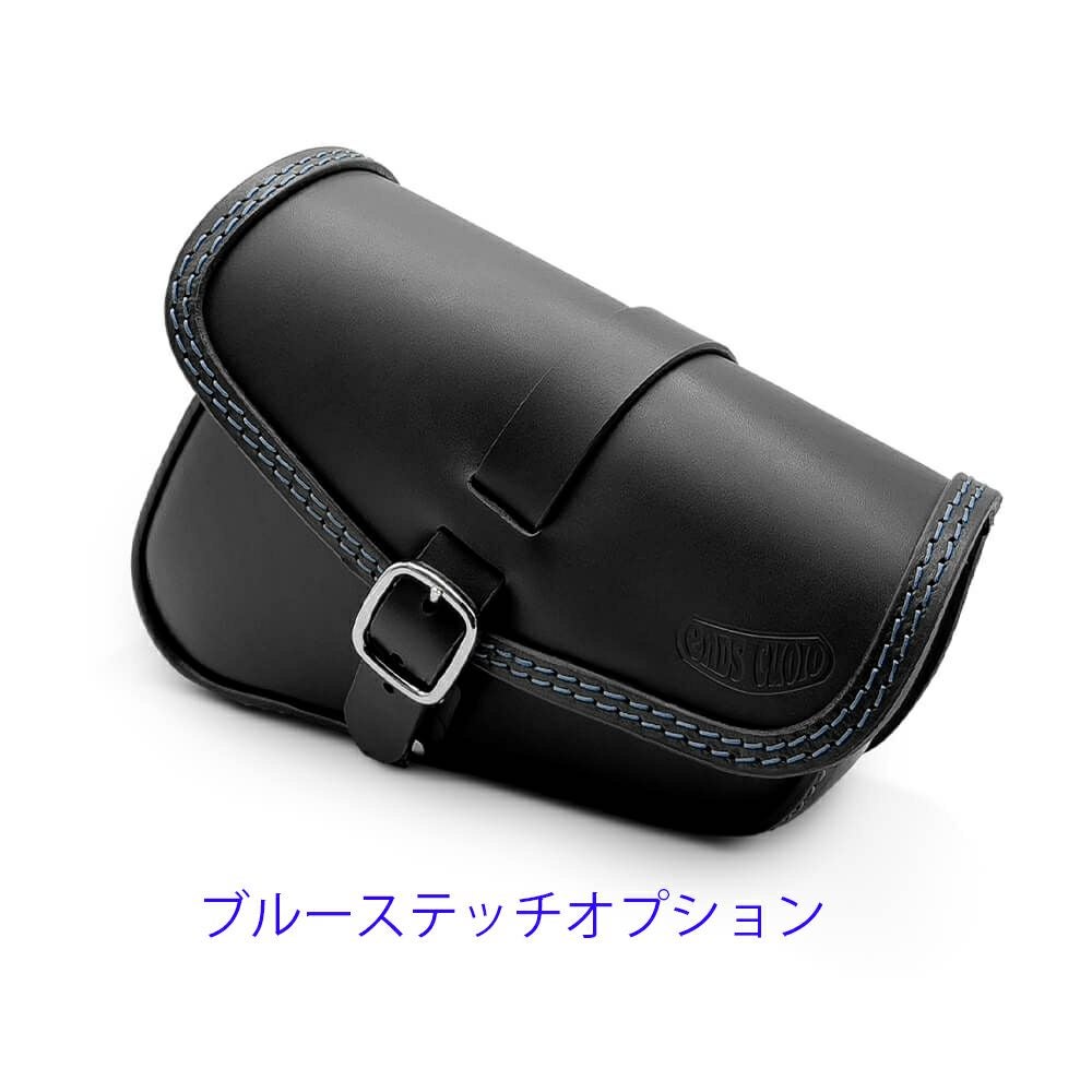 Fusion レザーサドルバッグ 3.5L (ブラック)12