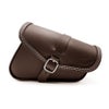 Fusion レザーサドルバッグ 3.5L (ダークブラウン)1