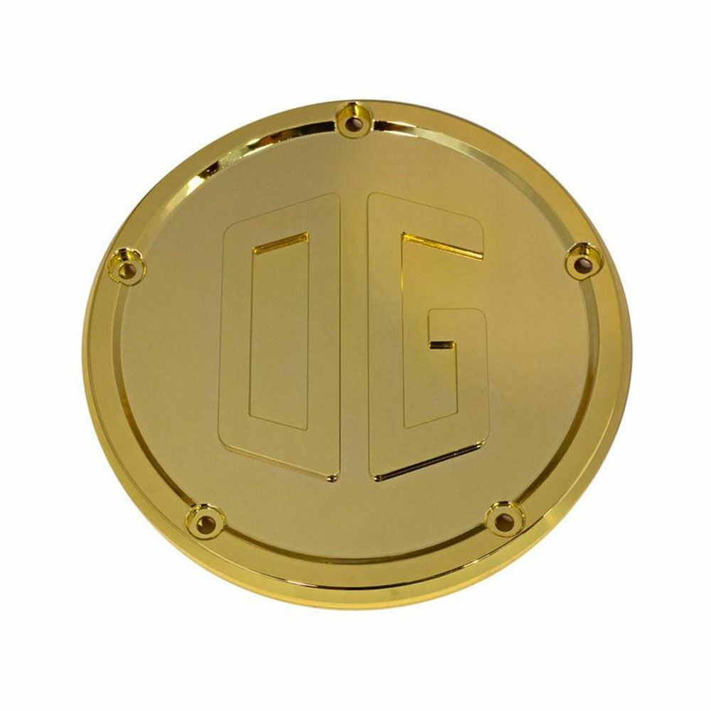  M8 ソフテイル ダービーカバー (ゴールドメッキ) OG 