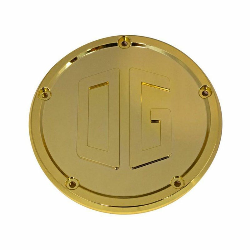  M8 ソフテイル ダービーカバー (ゴールドメッキ) OG 