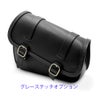 エンズクオイオ DUB レザーサドルバッグ 7L (ブラック)13