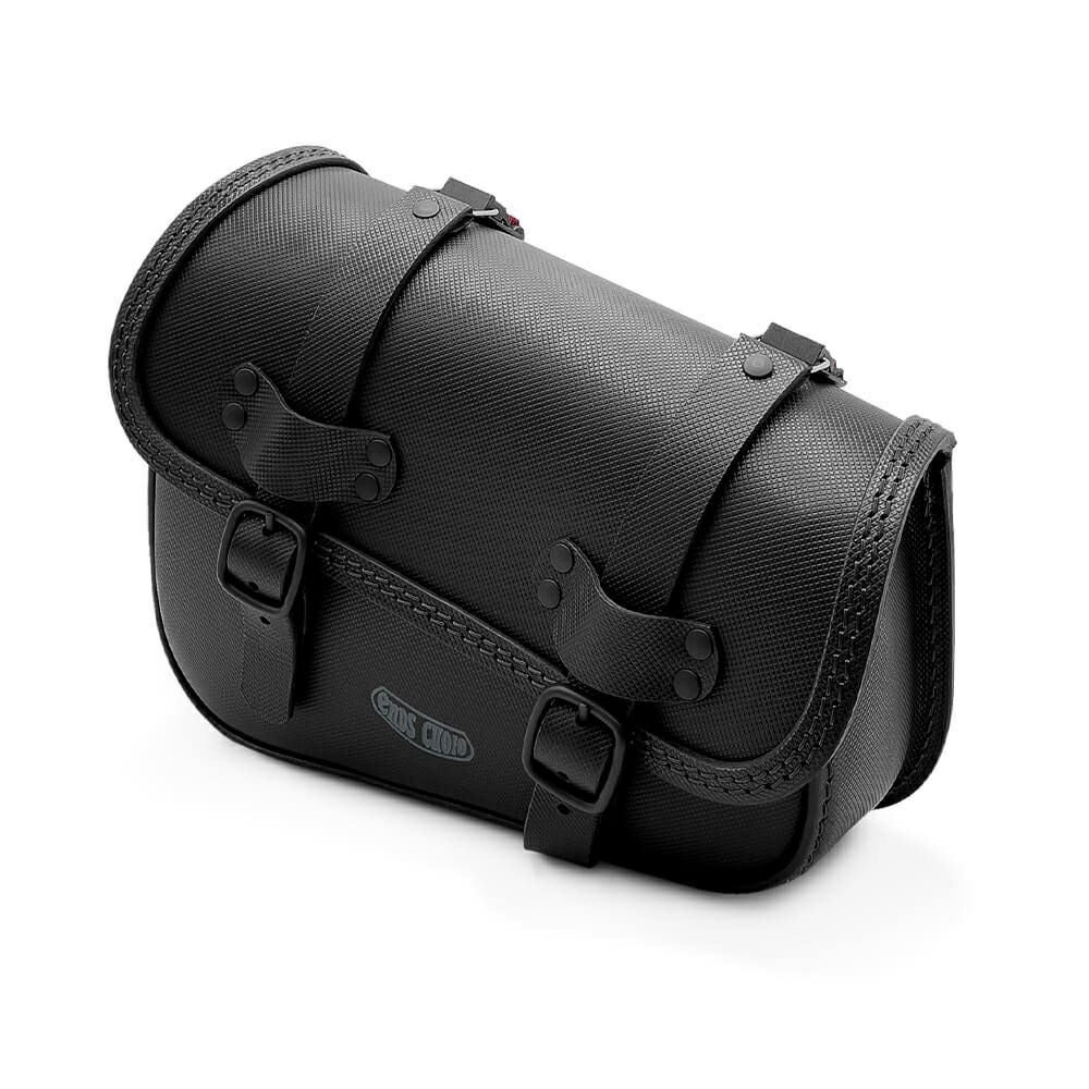 Rev DUB レザーサドルバッグ 7L (型押しレザー)8