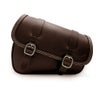 DUB レザーサドルバッグ 7L (ダークブラウン)