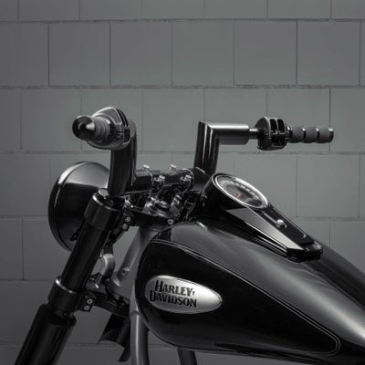 キラーカスタム Killer Bull ファットハンドルバー4インチ (ブラック 