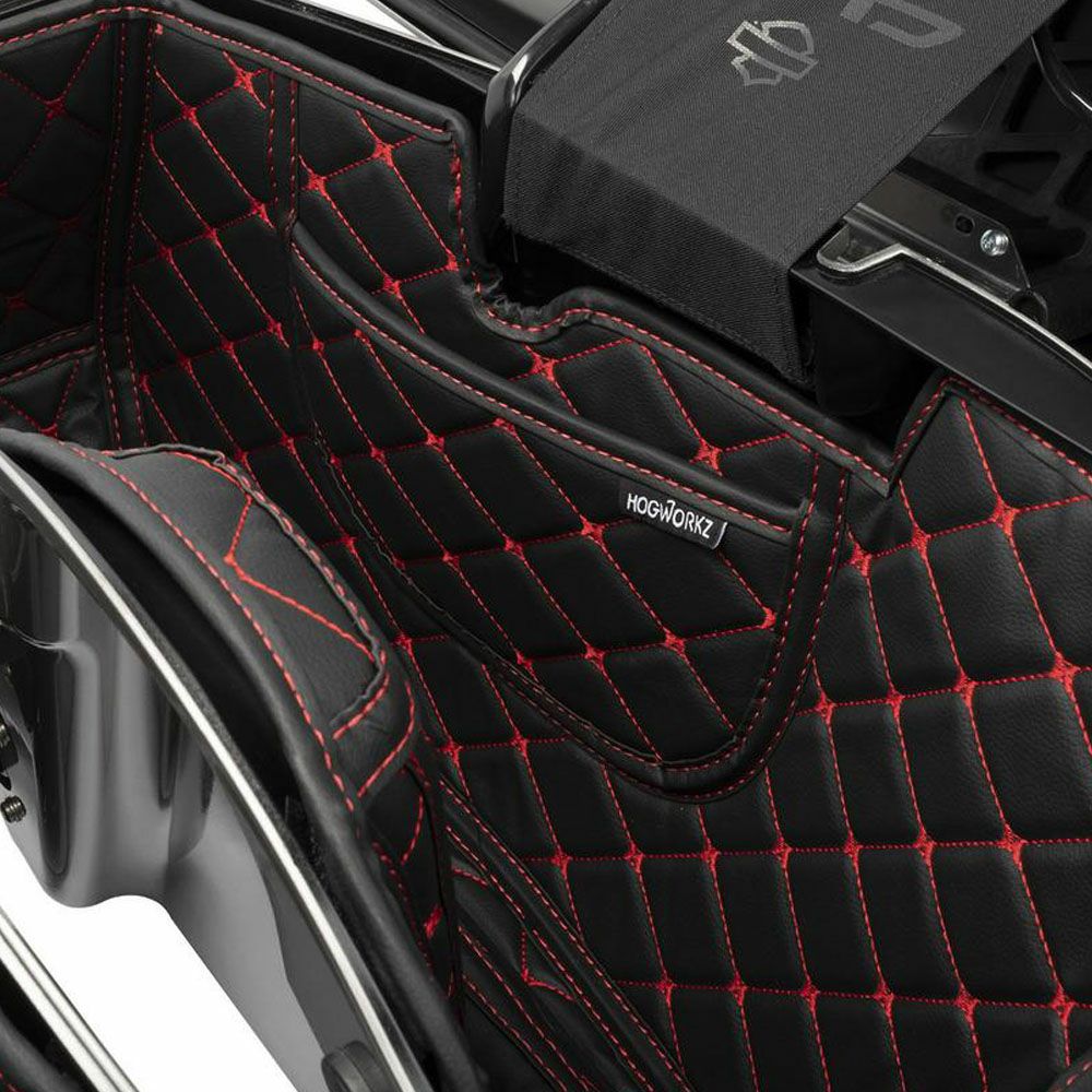 2023以降 CVO FLTRXSE/FLHXSE  サドルバッグライナー ブラック/レッドステッチ HogWorkz