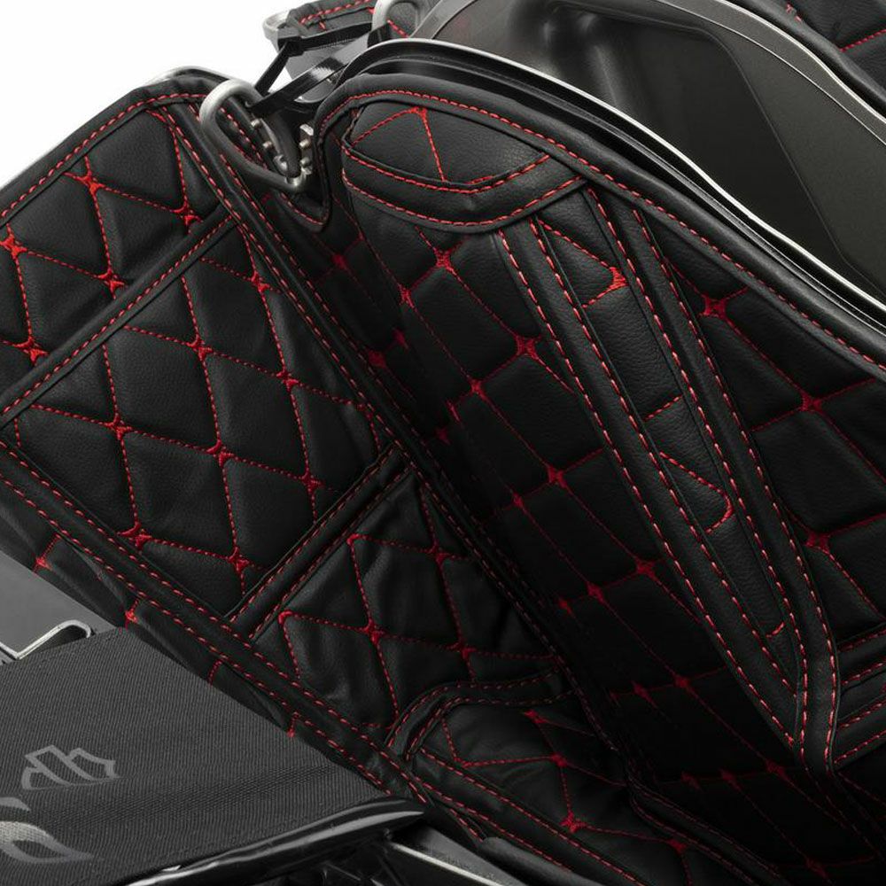 2023以降 CVO FLTRXSE/FLHXSE  サドルバッグライナー ブラック/レッドステッチ HogWorkz