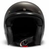 DMD ビンテージ コレクション レトロ ジェットヘルメット ソリッドブラック 2