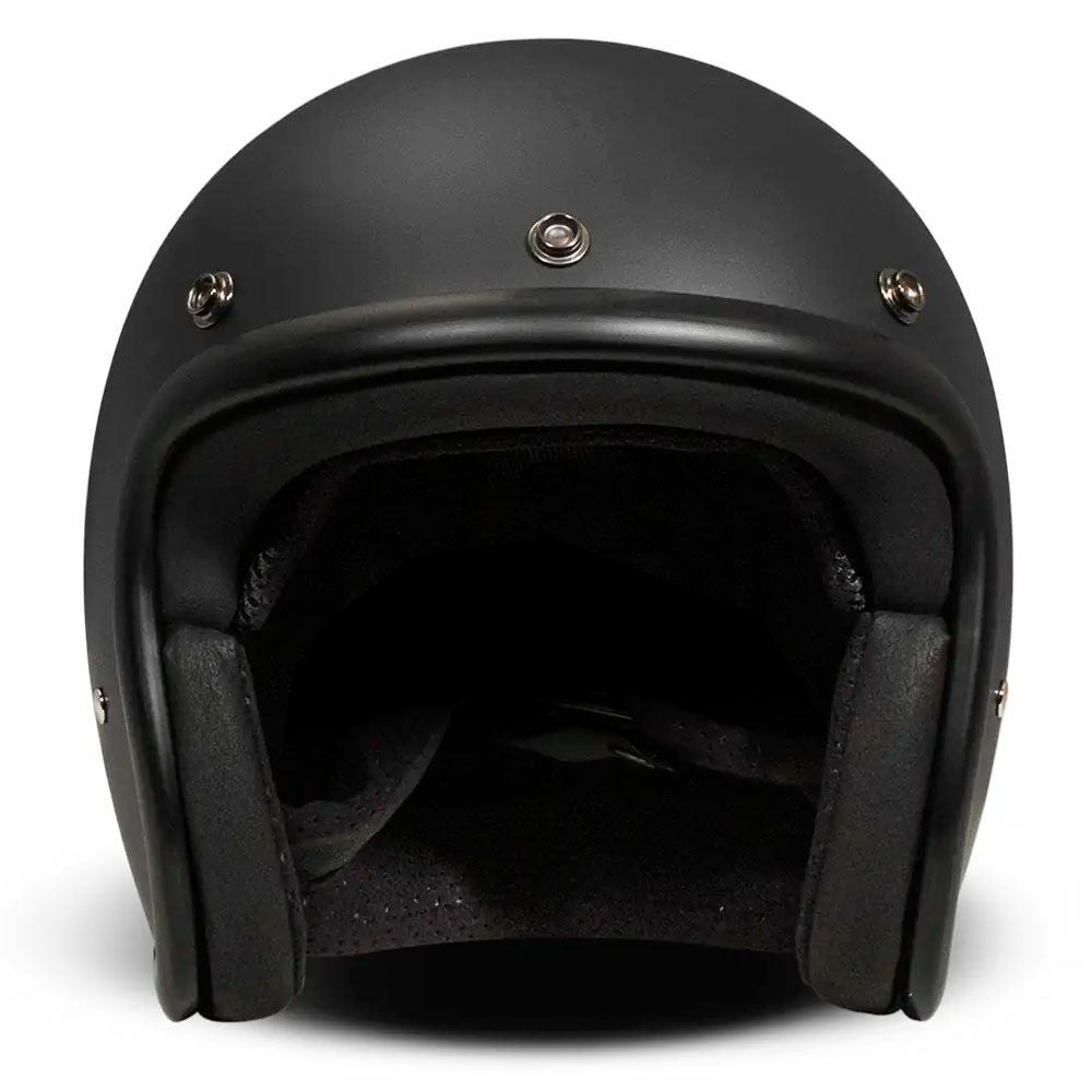 DMD ビンテージ コレクション レトロ ジェットヘルメット マットブラック 2