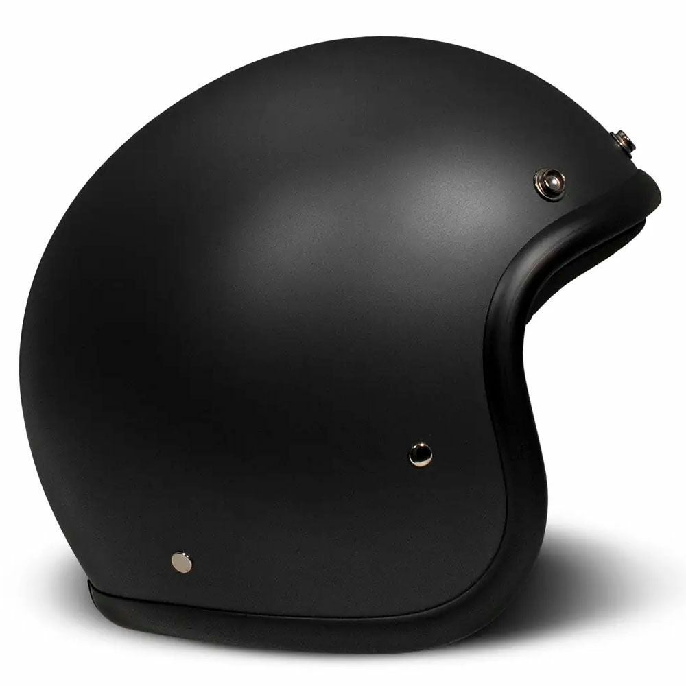 DMD ビンテージ コレクション レトロ ジェットヘルメット マットブラック 3