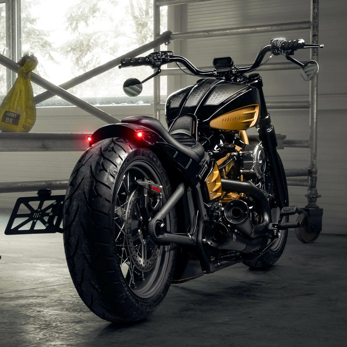 ロッドスター ショートリアフェンダーキット (未塗装)2