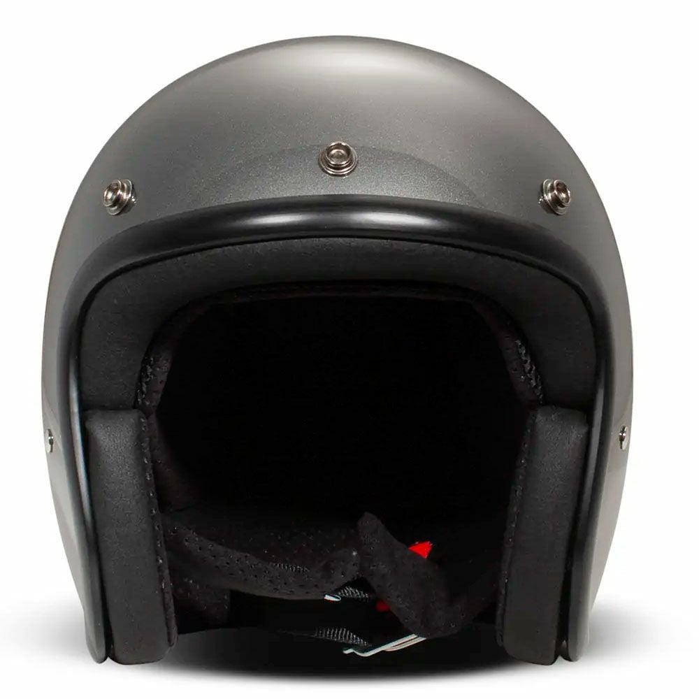 DMD ビンテージ コレクション レトロ ジェットヘルメット メタリックグレー 2