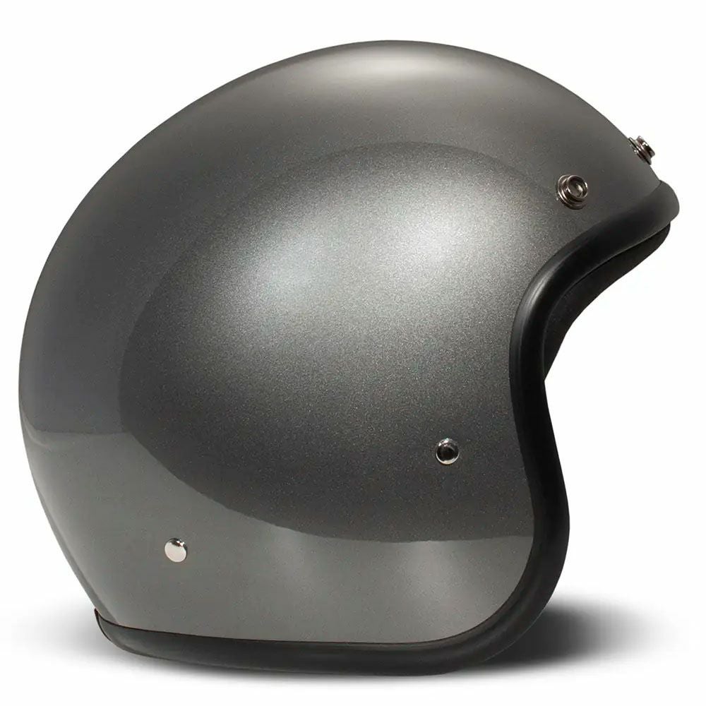 DMD ビンテージ コレクション レトロ ジェットヘルメット メタリックグレー 3