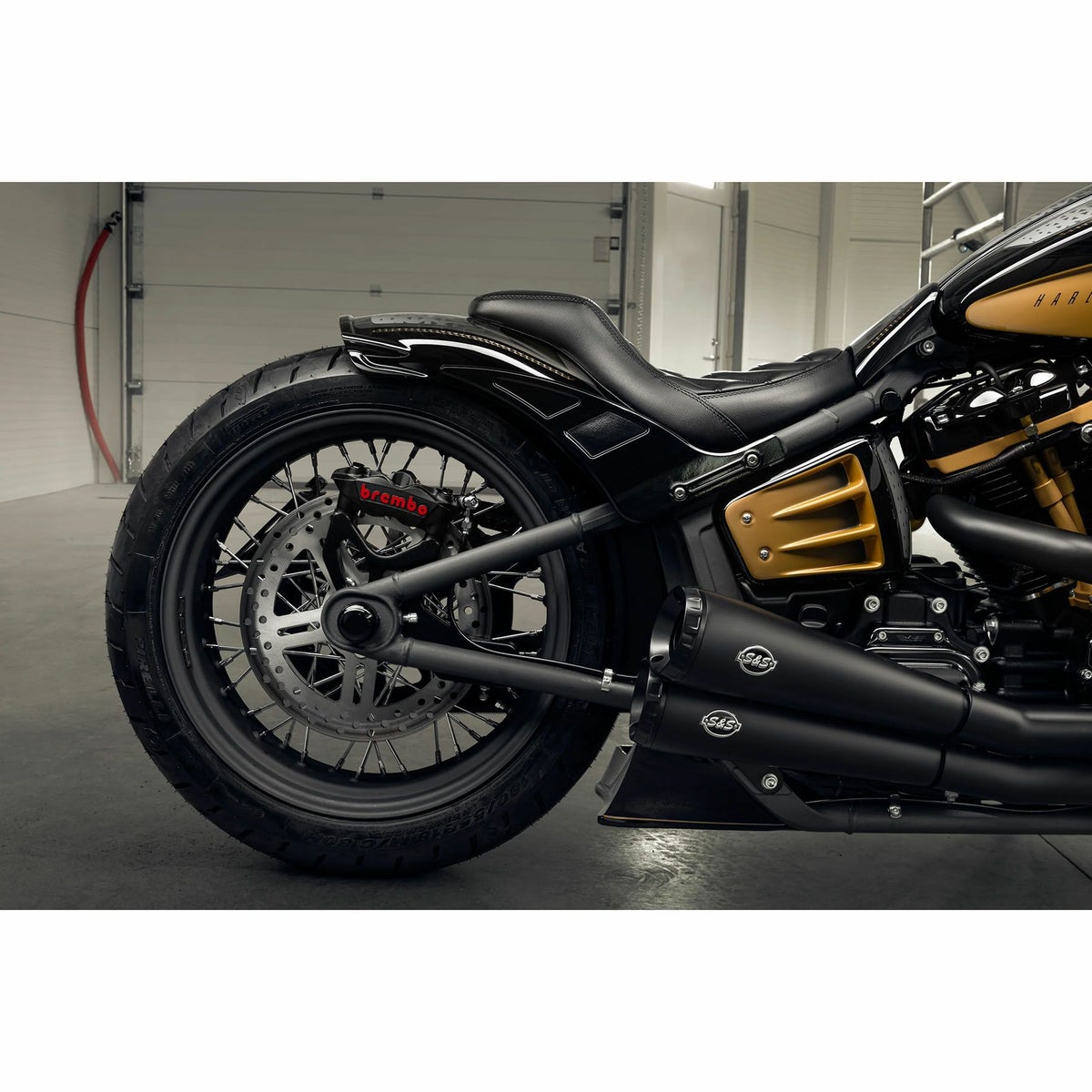 ロッドスター ショートリアフェンダーキット ソロライド用3