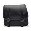 Rap レザーサドルバッグ (ブラック)7