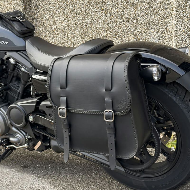 Twist レザーサドルバッグ 24L