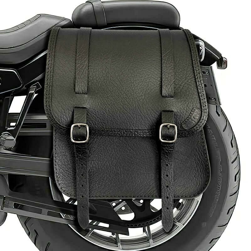 Twist レザーサドルバッグ 24L (リンクルレザー)