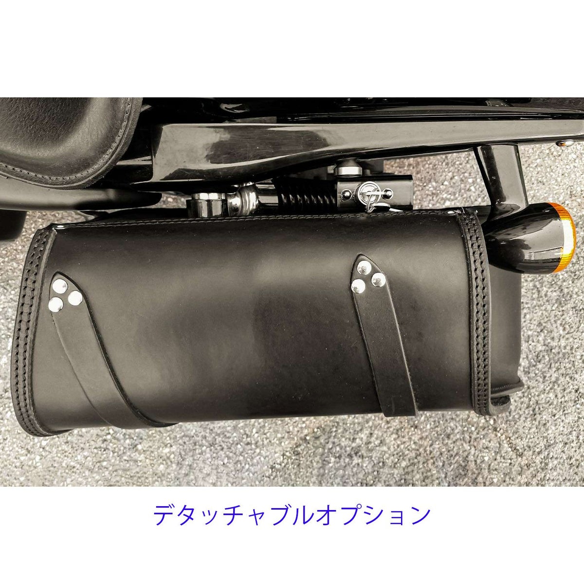 Trap レザーサドルバッグ 5L10