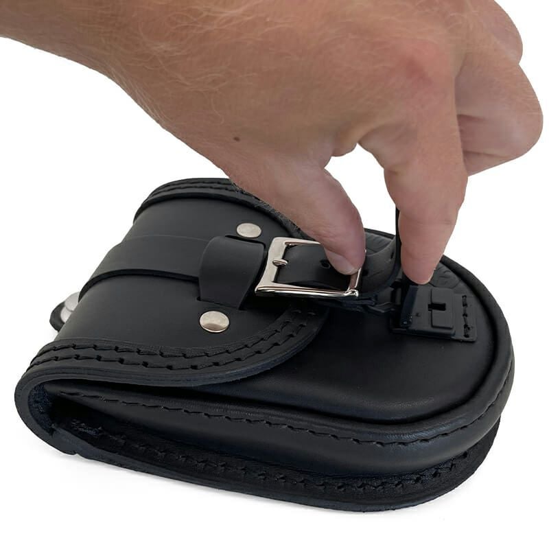 Smart レザータンクバッグ (ブラック) ナイトスター3