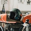 DMD ビンテージ コレクション レトロ ジェットヘルメット ディープグリーン 5