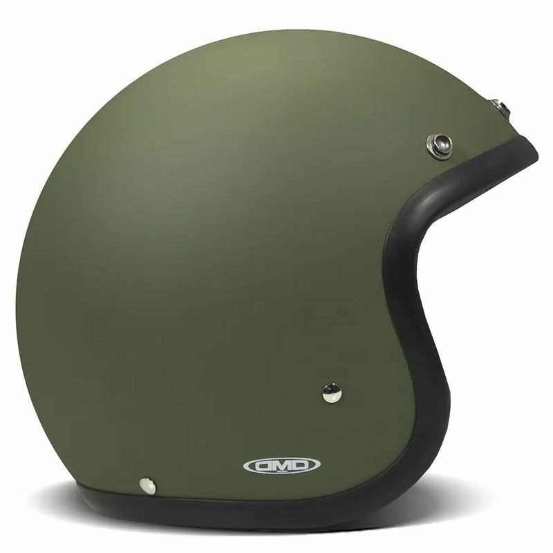 DMD ビンテージ コレクション レトロ ジェットヘルメット マットグリーン