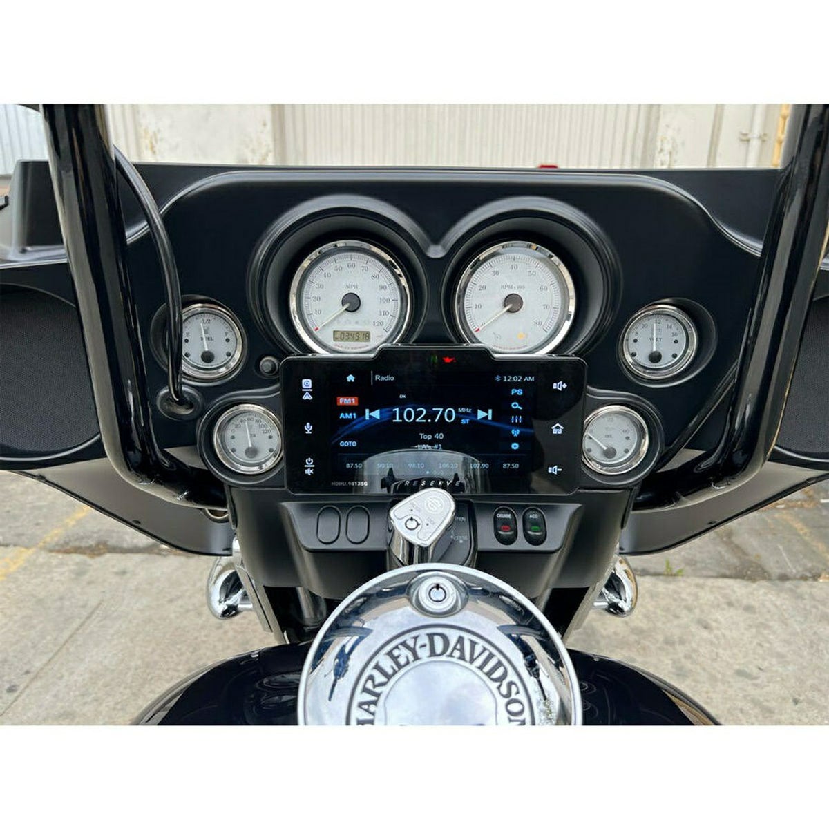ストリートグライド 1998～2013 WHDSG プラグ＆プレイ オーディオ ヘッドユニット 日本語訳説明書付 Soundstream Reserve 2