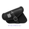 V-Bag レザーサドルバッグ (ブラック)10