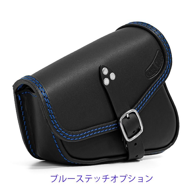 V-Bag レザーサドルバッグ (ブラック)12