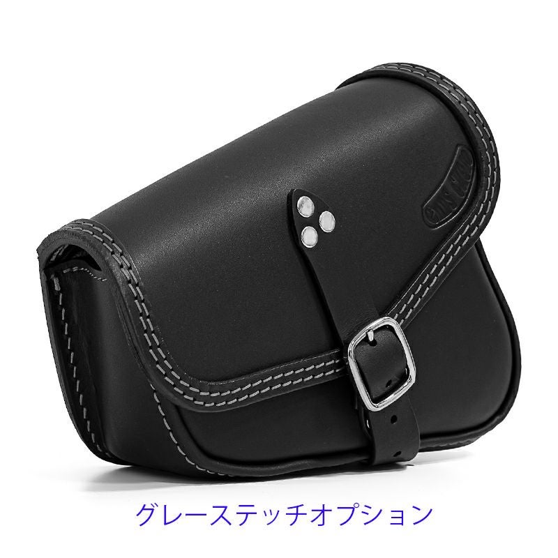 V-Bag レザーサドルバッグ (ブラック)14