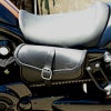 V-Small Bag レザーサドルバッグ (ブラック)